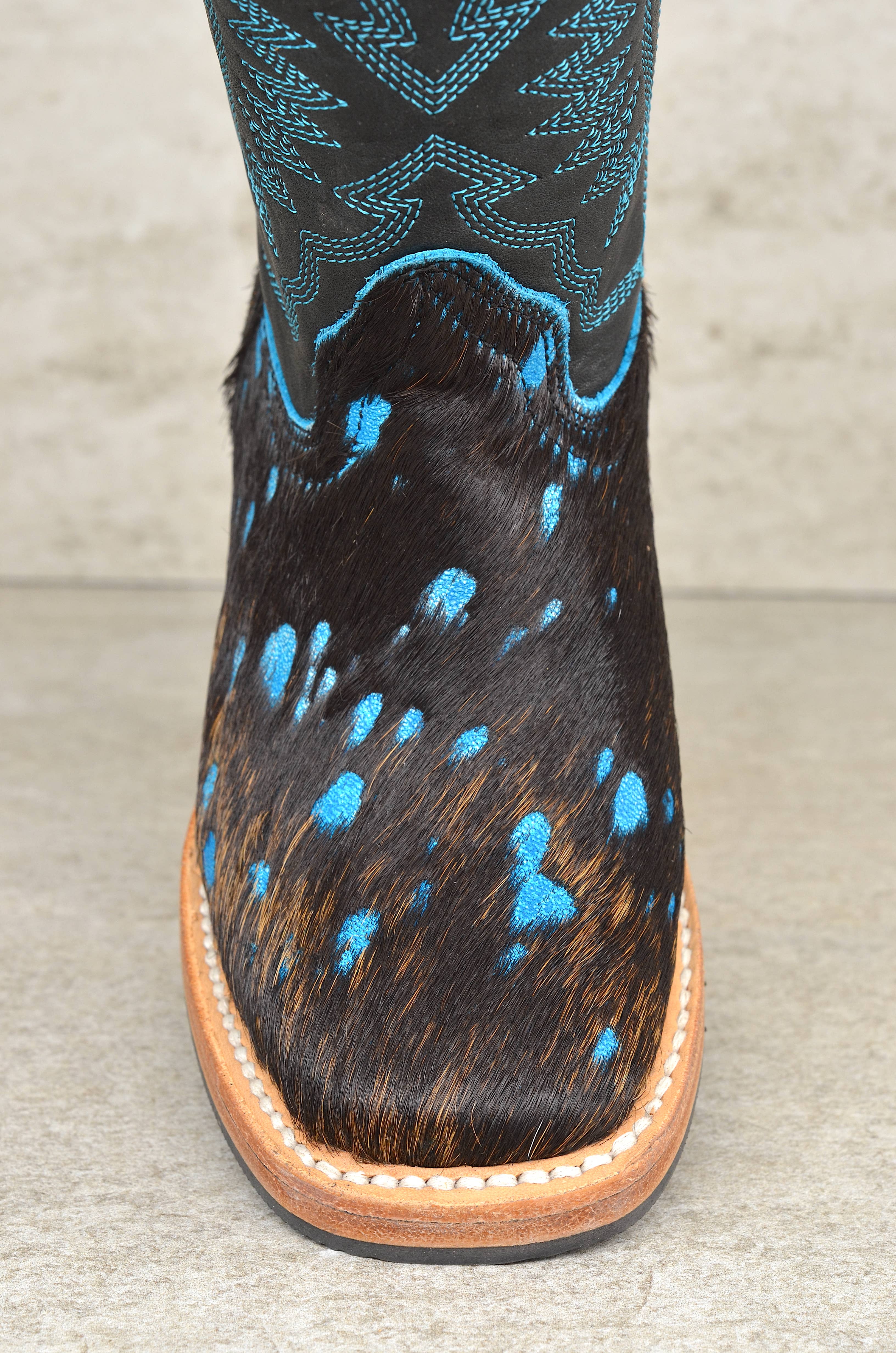 3501 TURQUOISE KIDS WIDE SQUARE BOOT for wholesale on Faire8