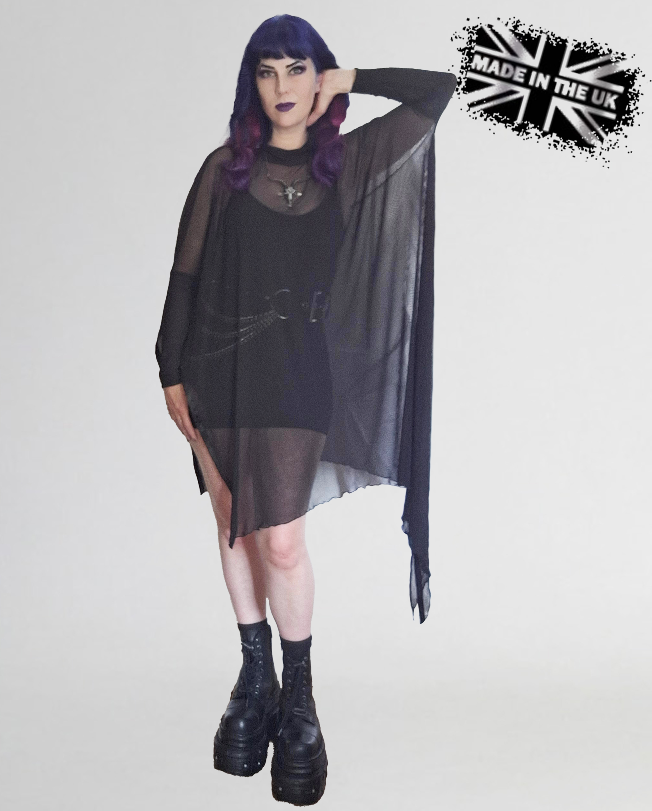 Necessary Evil (Kate's Clothing Ltd T/As) - Wholesale Dress - Women's - Necessary Evil Anahita Mesh Layer Dress3