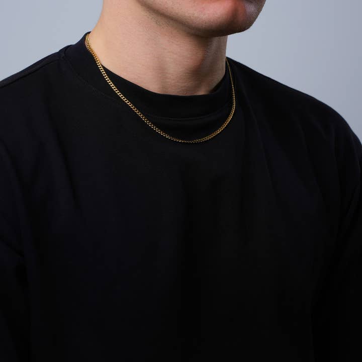 Twistedpendant - Wholesale Link & Chain Necklace - Gold Cuban Chains 16" - 26"