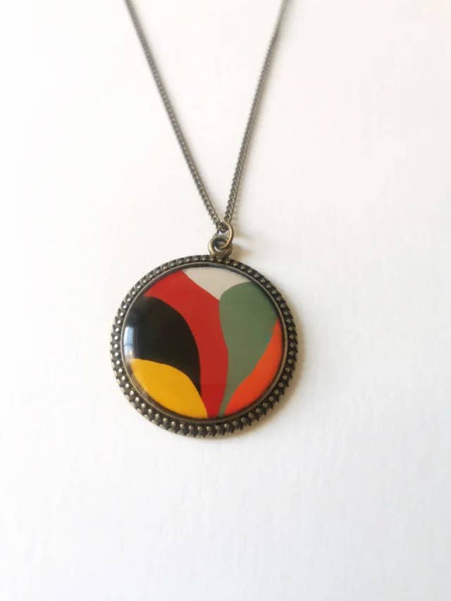 Candy retro tower necklace for wholesale by Lilipoetry