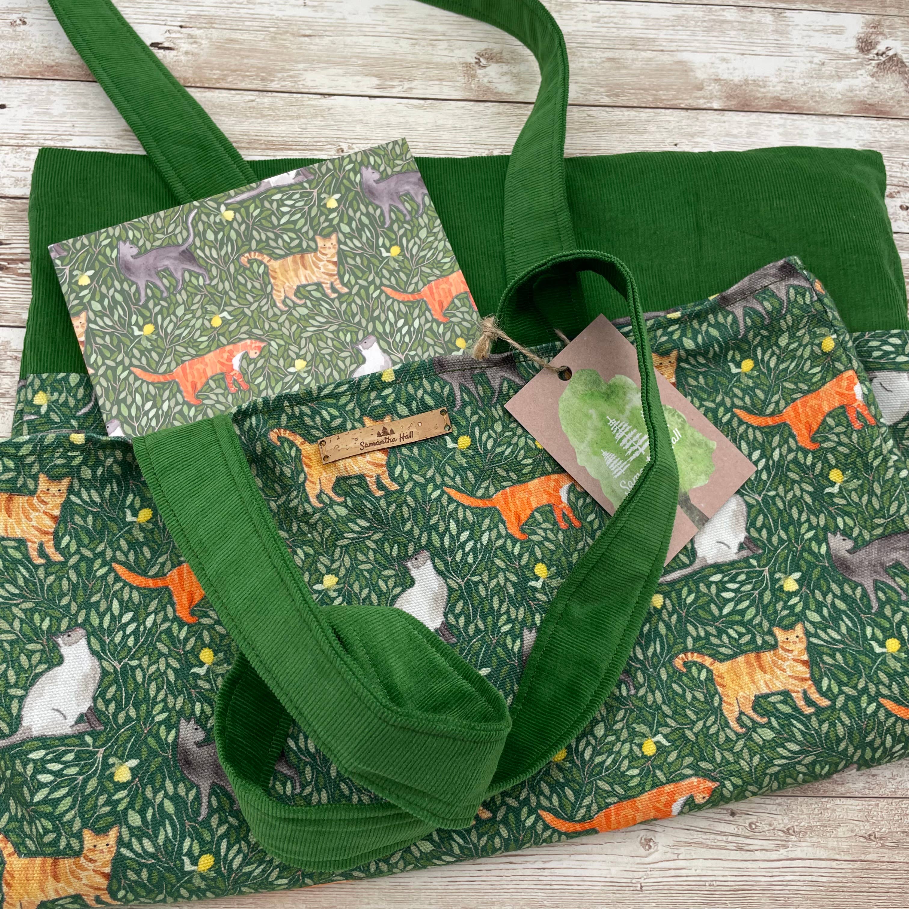 Samantha Hall Designs - Wholesale Tote Bag - Women's - Cat Tote Bag2