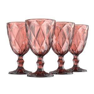 Bulk Wholesale 60 Vintage Style Glass Party Goblets ,grey Glass