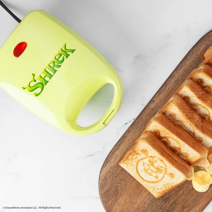 Uncanny Brands Shrek Single Sandwich Maker for wholesale by Uncanny Brands