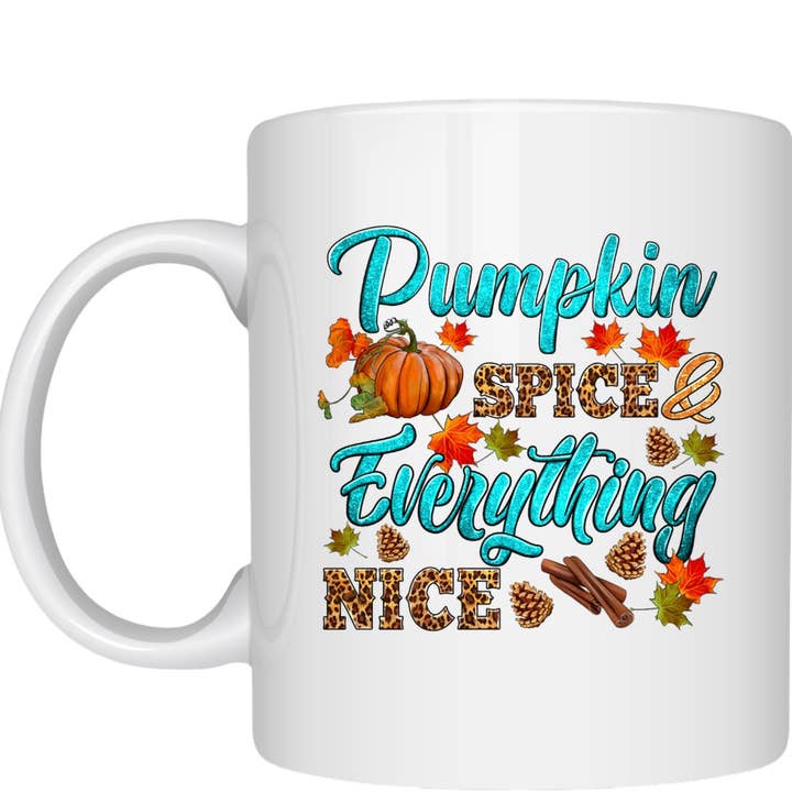 Coffee/Tea Mug Pumpkin Spice for wholesale by SM Statement Apparel