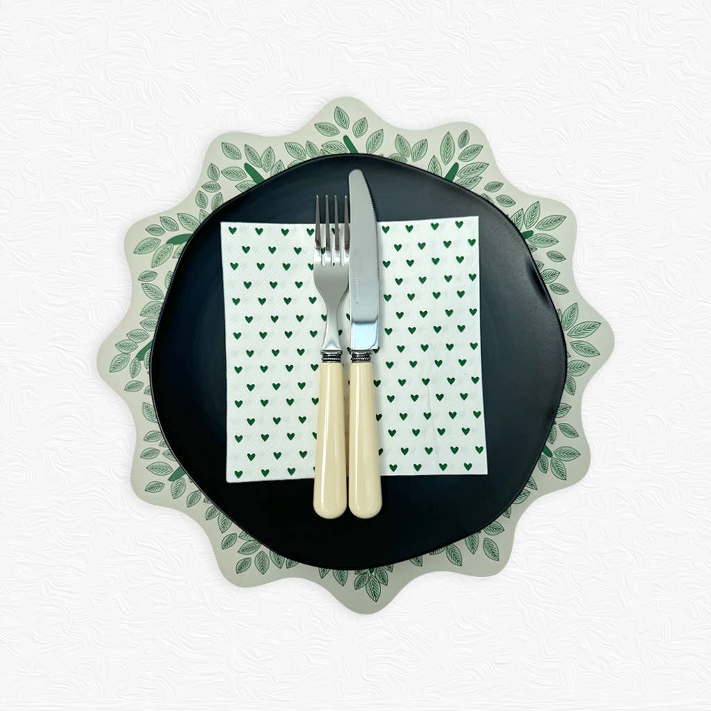 Opjet Paris – wholesale Placemat – Round rigid table set tree D35cm3