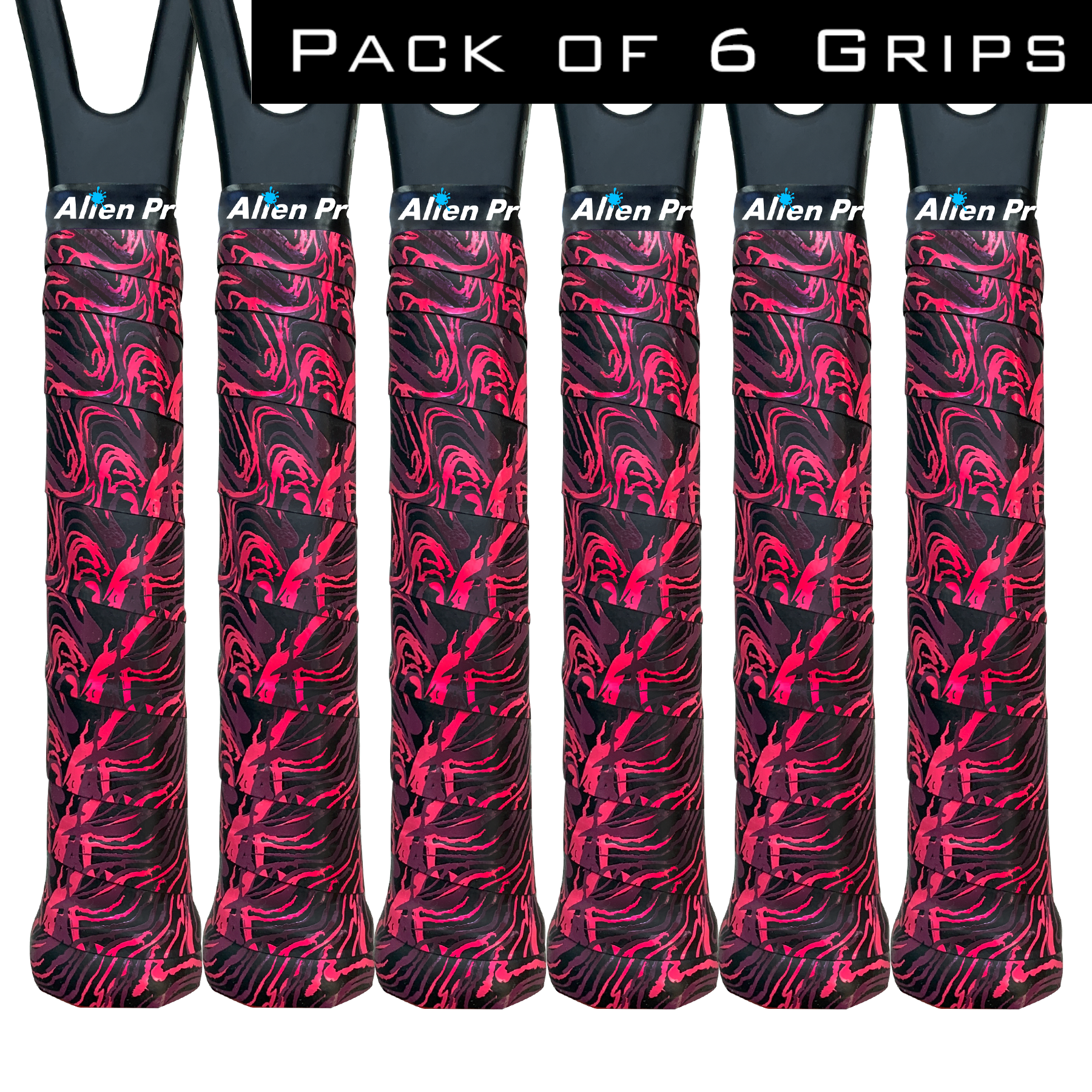 Alien Pros - Wholesale Sporting Accessories - [US] Alien Pros Tennis Racket Grip Tape C-Tac (6 Grips)14