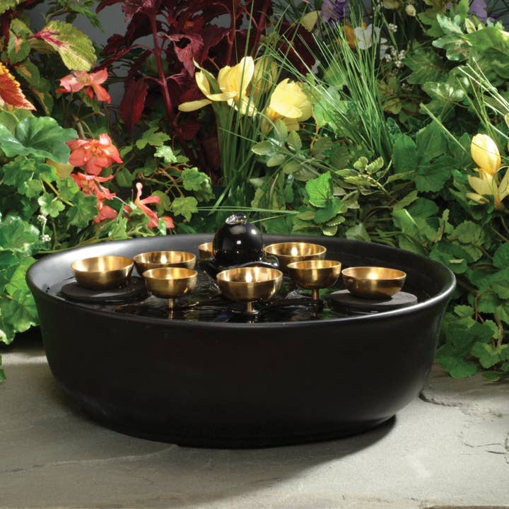 Woodstock Chimes - Wholesale Outdoor Ornament/Decor - Encore® Water Bell Fountain™