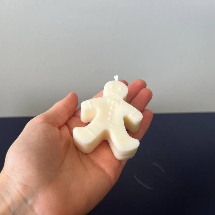 Kaze Creation Studio - Wholesale Pillar Candle - Christmas Gingerbread Man Candle - small3