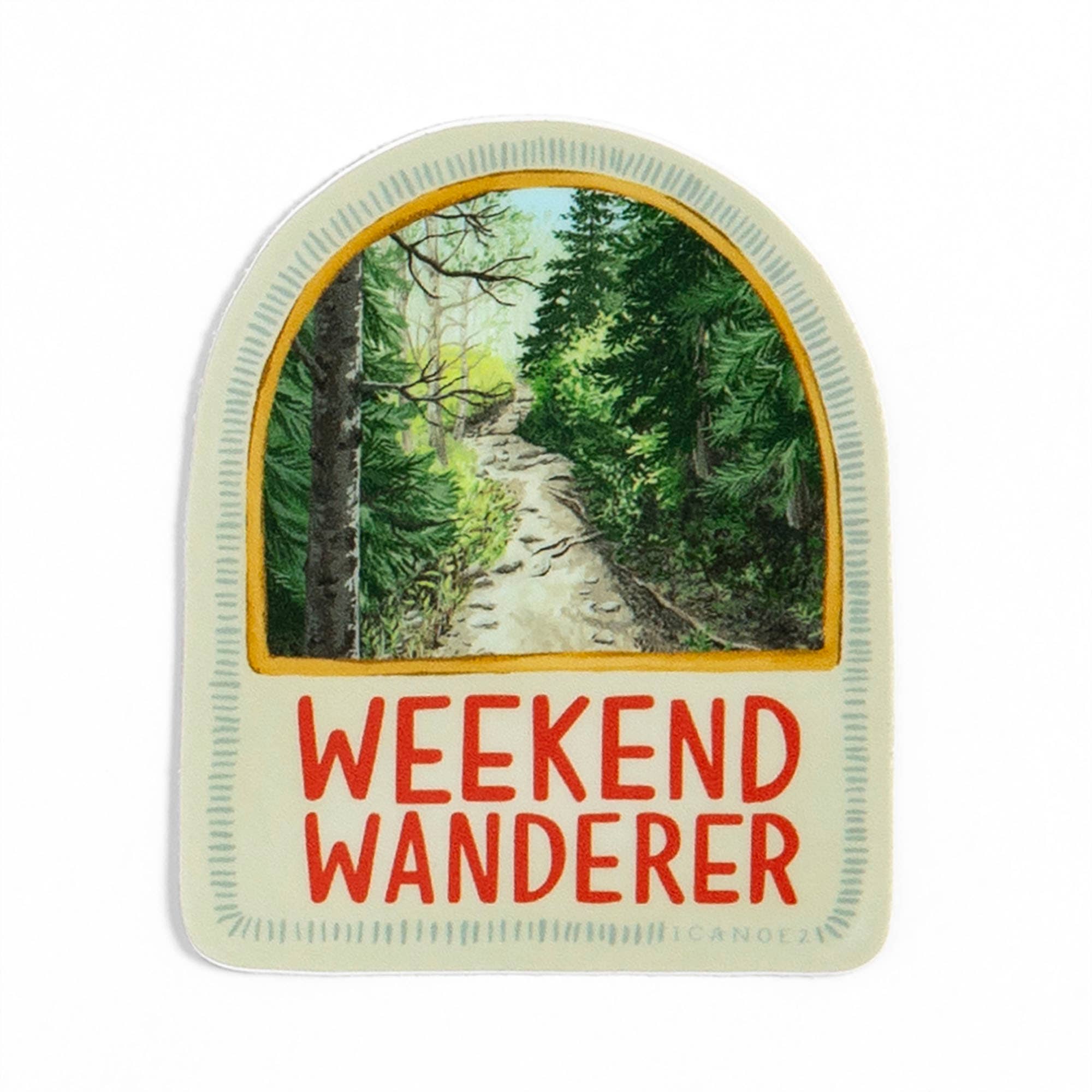 1canoe2 | One Canoe Two Paper Co. – wholesale Sticker – Weekend Wanderer Decal Sticker2