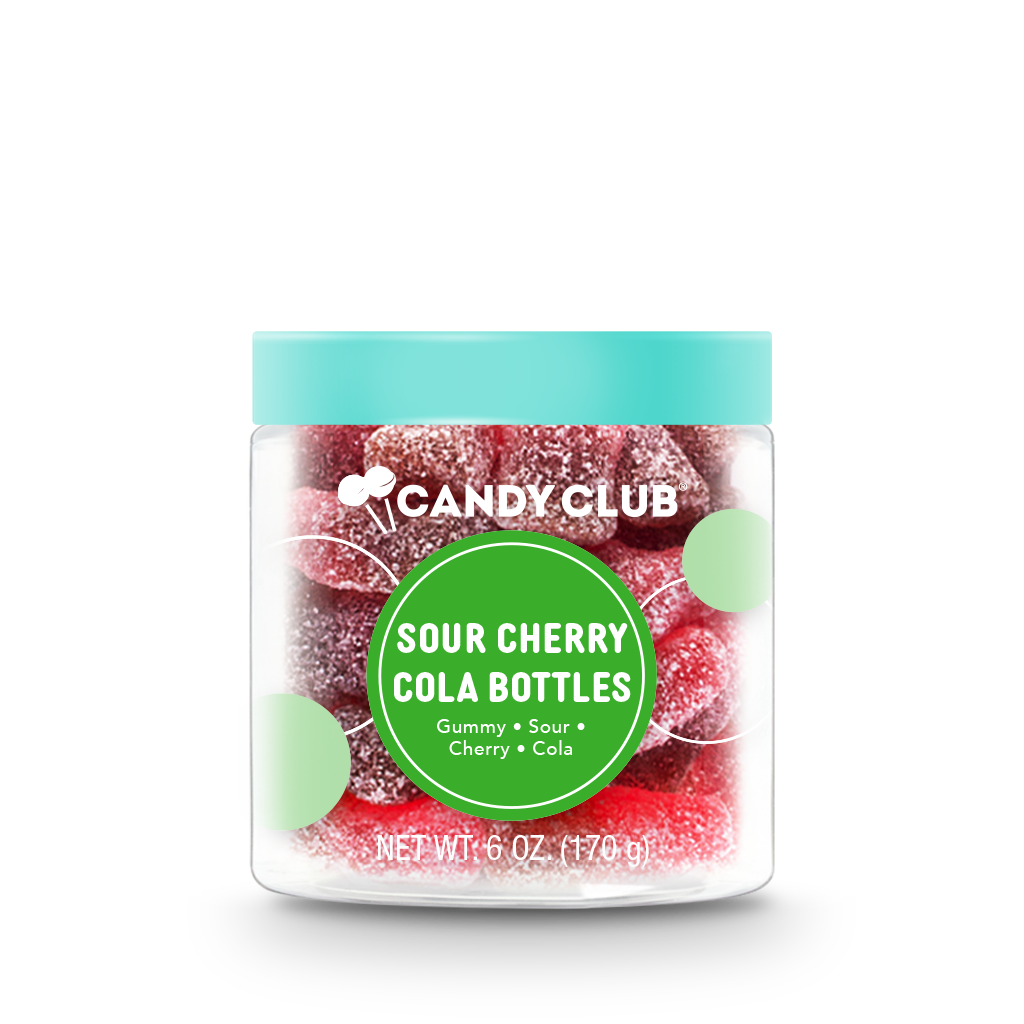Candy Club - Wholesale Gummy - Sour Cherry Cola Bottles1