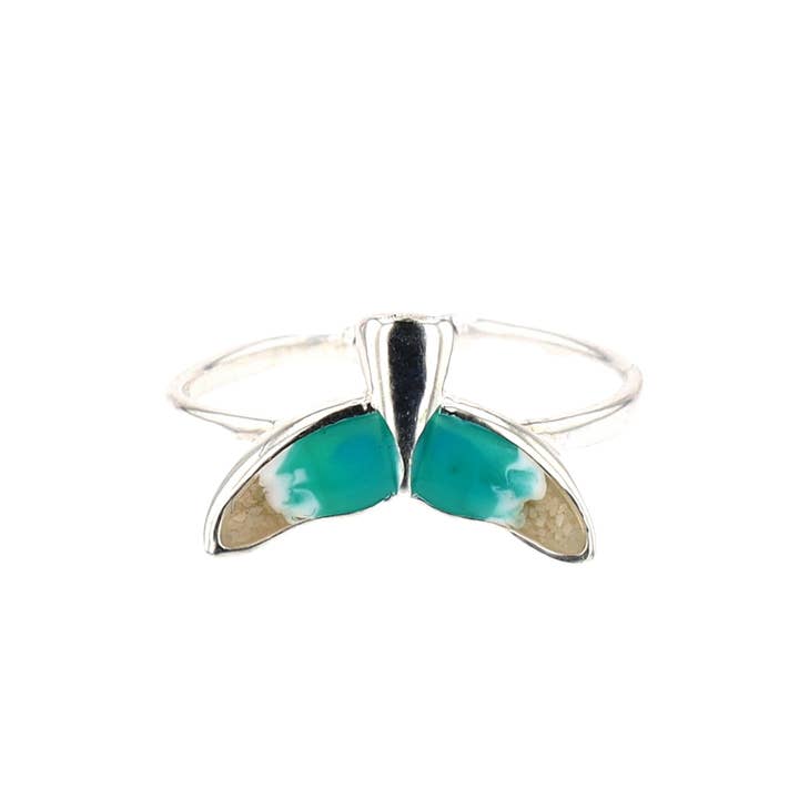 Whale Tail Ring (Sterling Silver) for wholesale by Virtu Made