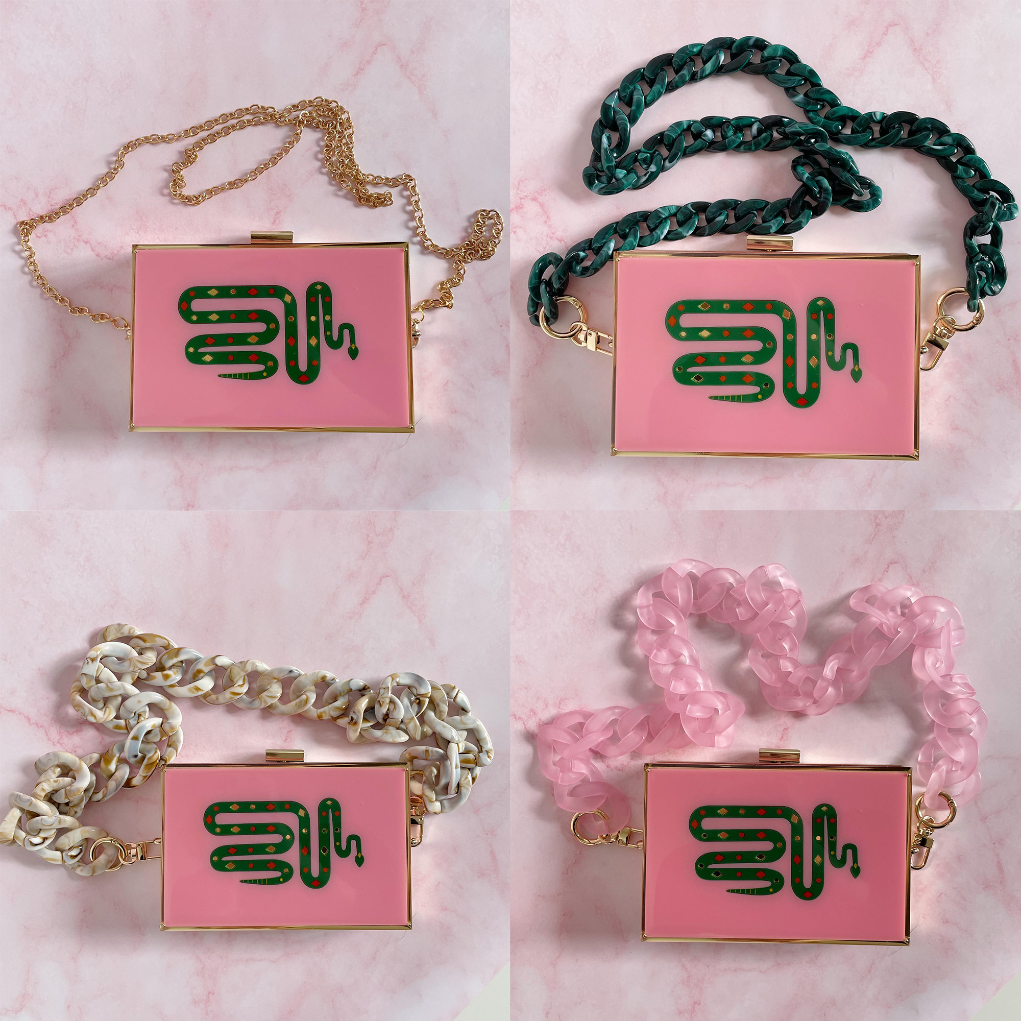 Stof Studios - Vendita all'ingrosso Pochette - Donna - Borsa Snake Charmer9