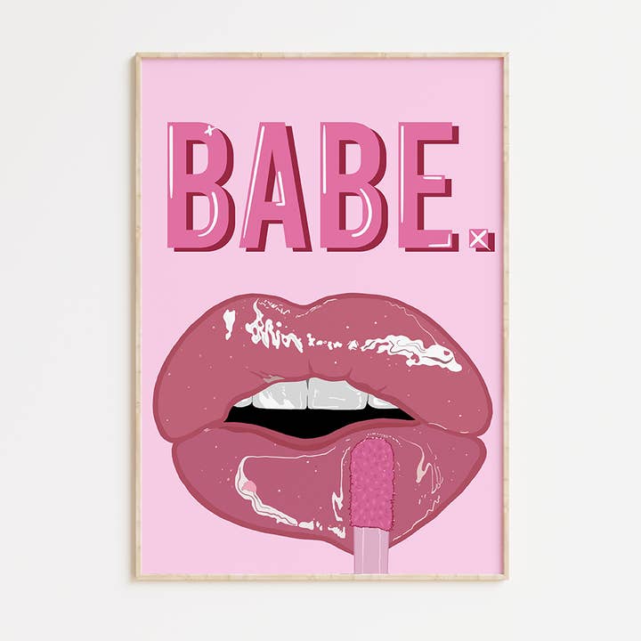 Babe print for wholesale by Howrad Studios
