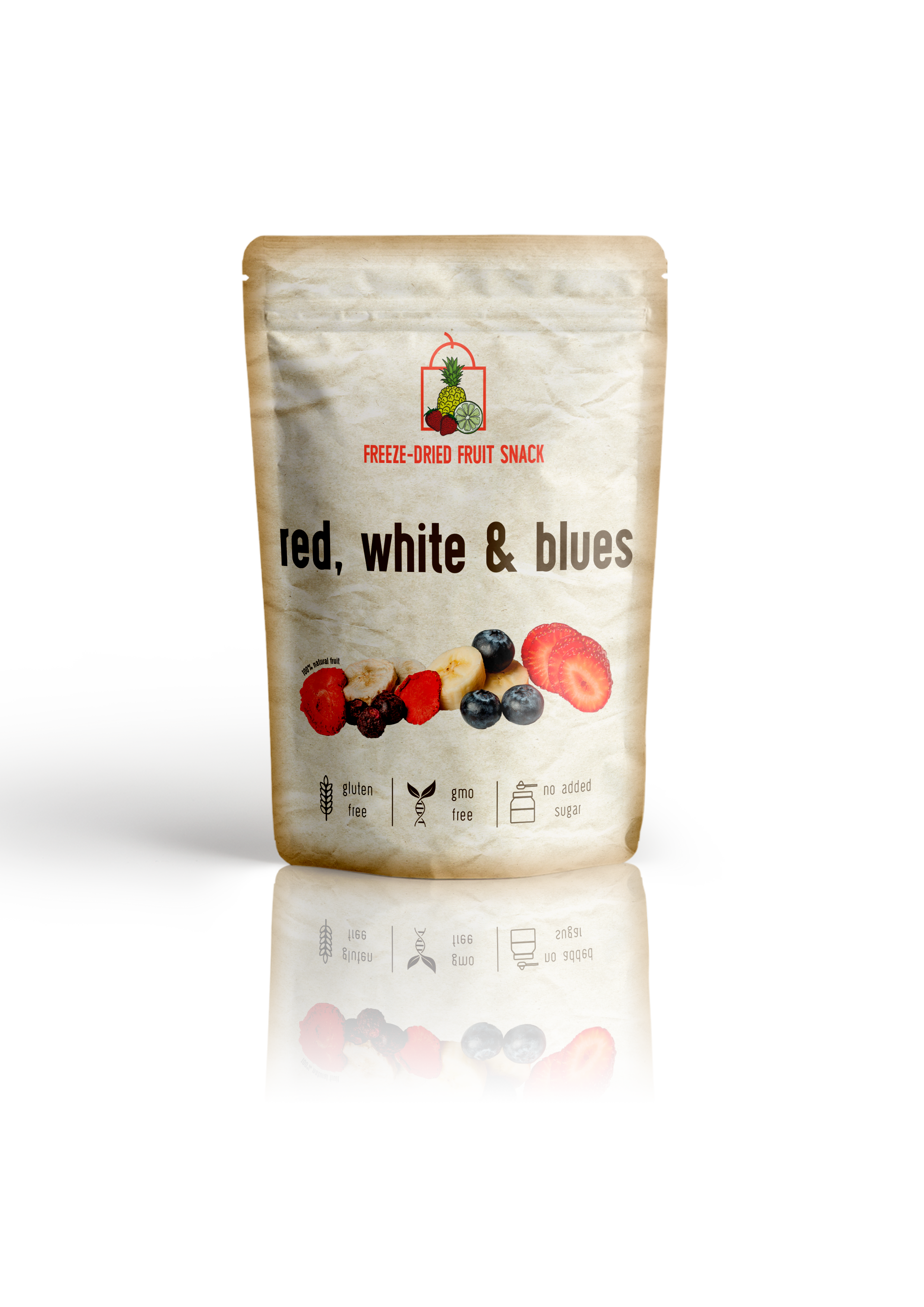 Diaita - Wholesale Dried/Dehydrated Fruit - Freeze-Dried Snack "Red, White And Blue"0