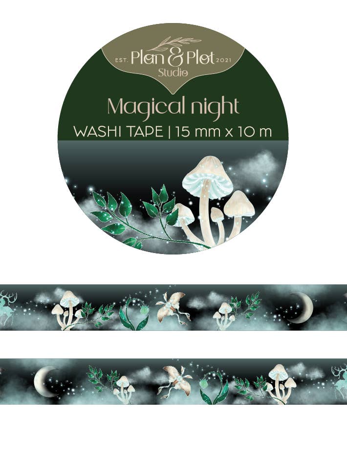 Ruban washi « Magical Night » pour la vente par Plan & Plot Studio