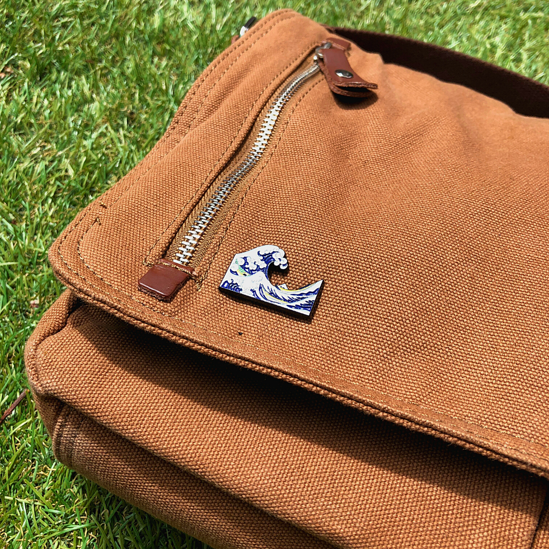 Today is Art Day - Vente Épinglettes/boutons - Épinglette - Great Wave - Hokusai5