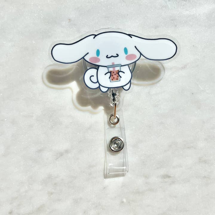 Choodaloo - Venta al por mayor Portacredenciales - Mujer - Enrolladores retráctiles para gafetes con personajes Sanrio y boba2