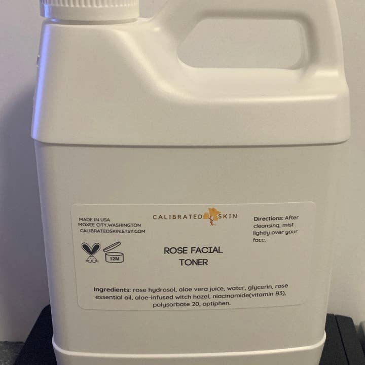 Perfectly Calibrated - Vente Lotion tonique - Tonique hydratant à l'hydrolat de rose pour peaux grasses et matures