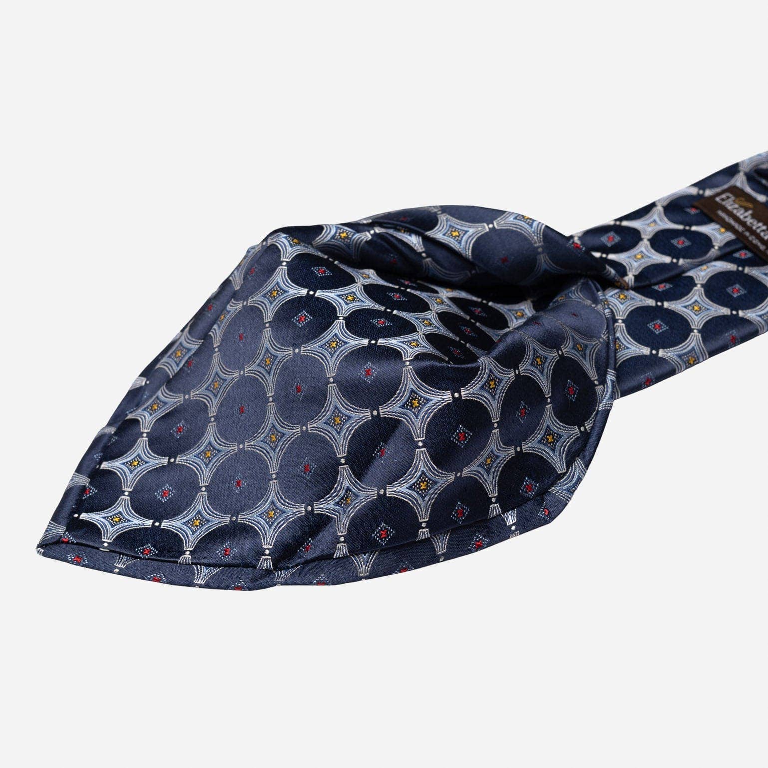 Elizabetta Made in Italy USA – wholesale Necktie – Men’s – Zuccari - Silk Jacquard Tie - Blue3