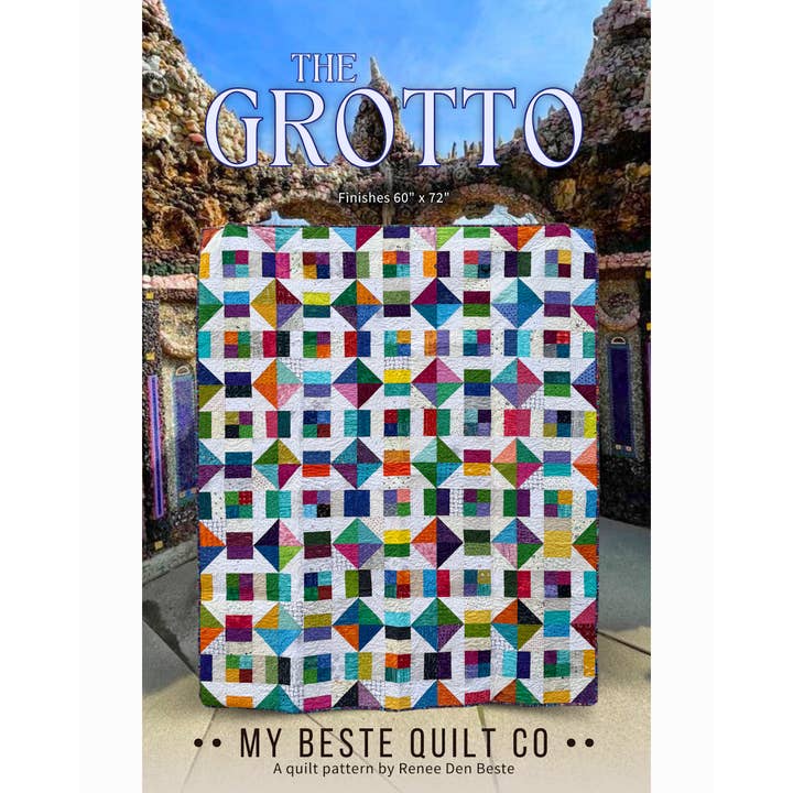 My Beste Quilt Co - Wholesale Craft Sewing Kit - Quilt Pattern: The Grotto