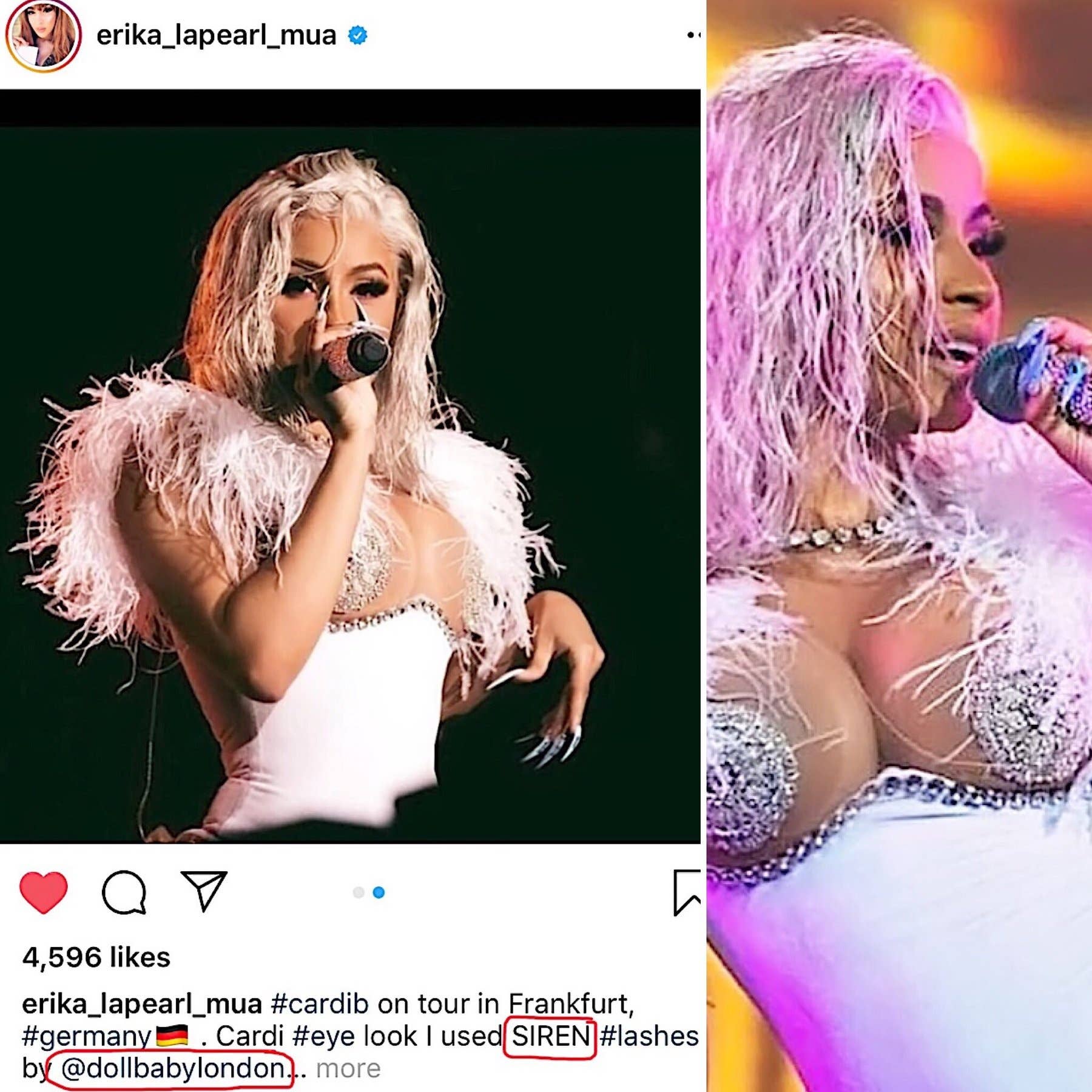 Dollbaby London Lashes - Vendita all'ingrosso Ciglia finte - Siren Dramatic - Ciglia finto visone13