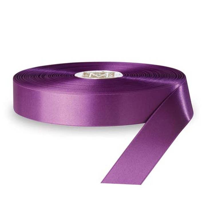 Double Faced Satin Ribbon - Viola for wholesale by MIDORI Inc.