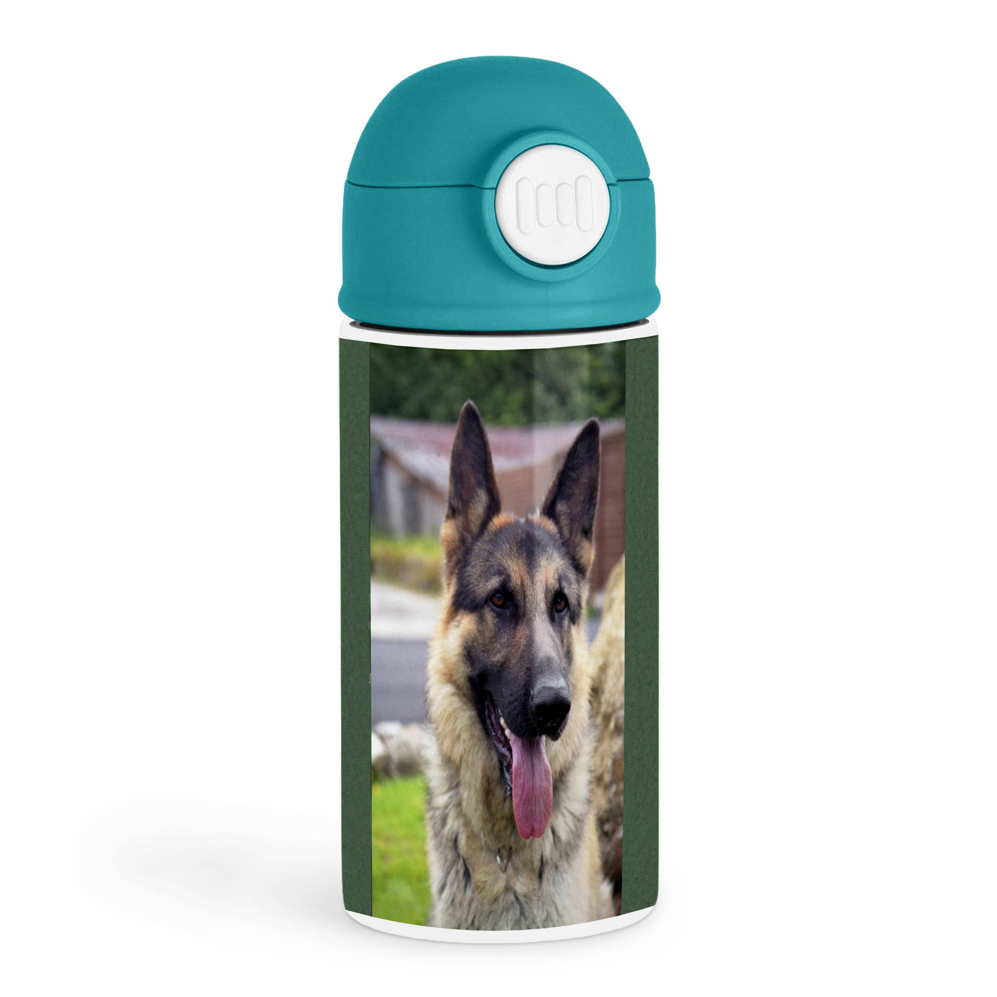 3dRose - Wholesale Water Bottle - 3dRose, German Shepherd Portrait, Kids Water Bottle0