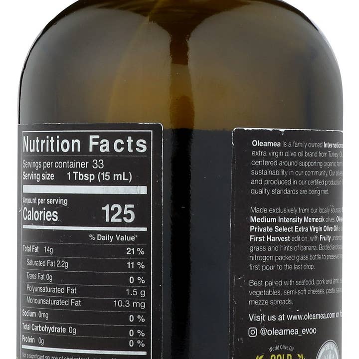 Everyday Supply Co - Wholesale Olive Oil - OLEAMEA OLIVE OIL OIL EVOO SELECT ORG - Case of 61