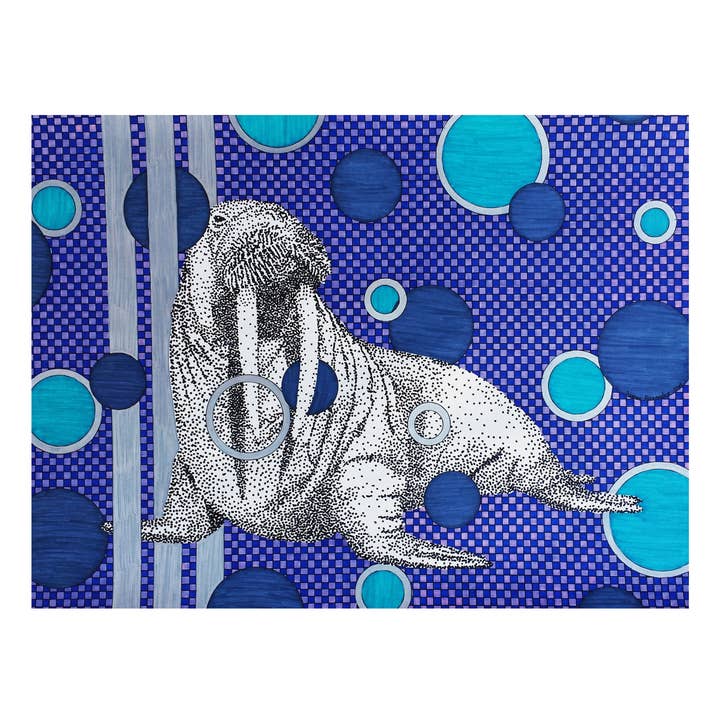 Walros-Kunstdruck für den Großhandel von artisticle