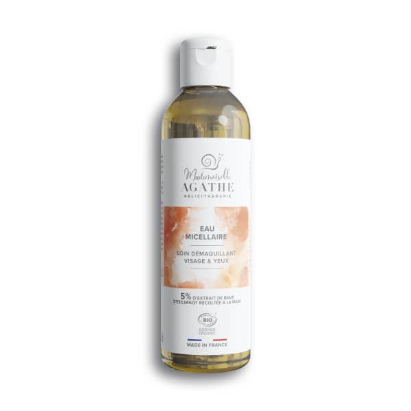 Mademoiselle Agathe - Wholesale Facial Cleanser - Certified organic micellar water - snail slime treatment