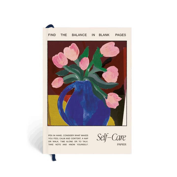 Tulip Vase Hardcover Guided Wellness Journal Tulip Vase Hardcover Guided Wellness Journal
