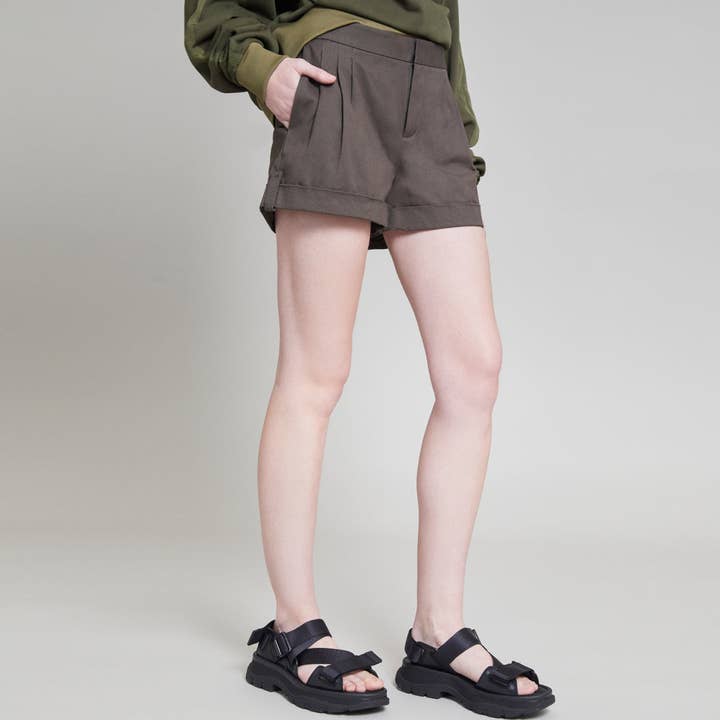 MILANO SHORTS SLATE for wholesale by JacQ