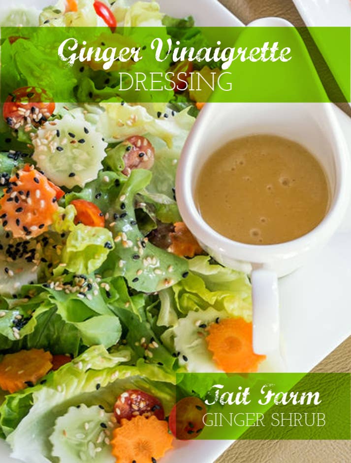 Tait Farm Foods - Vente Mélange/sirop pour cocktails - Gingembre Arbuste4