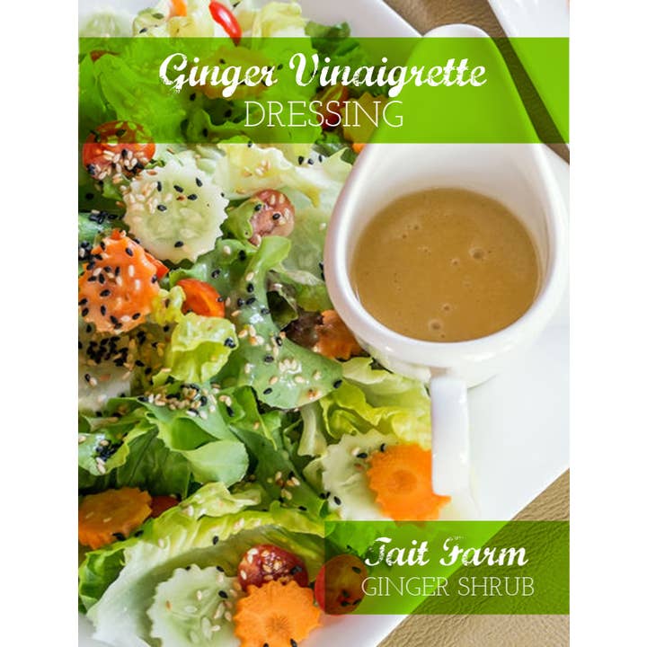 Tait Farm Foods - Vente Mélange/sirop pour cocktails - Gingembre Arbuste4