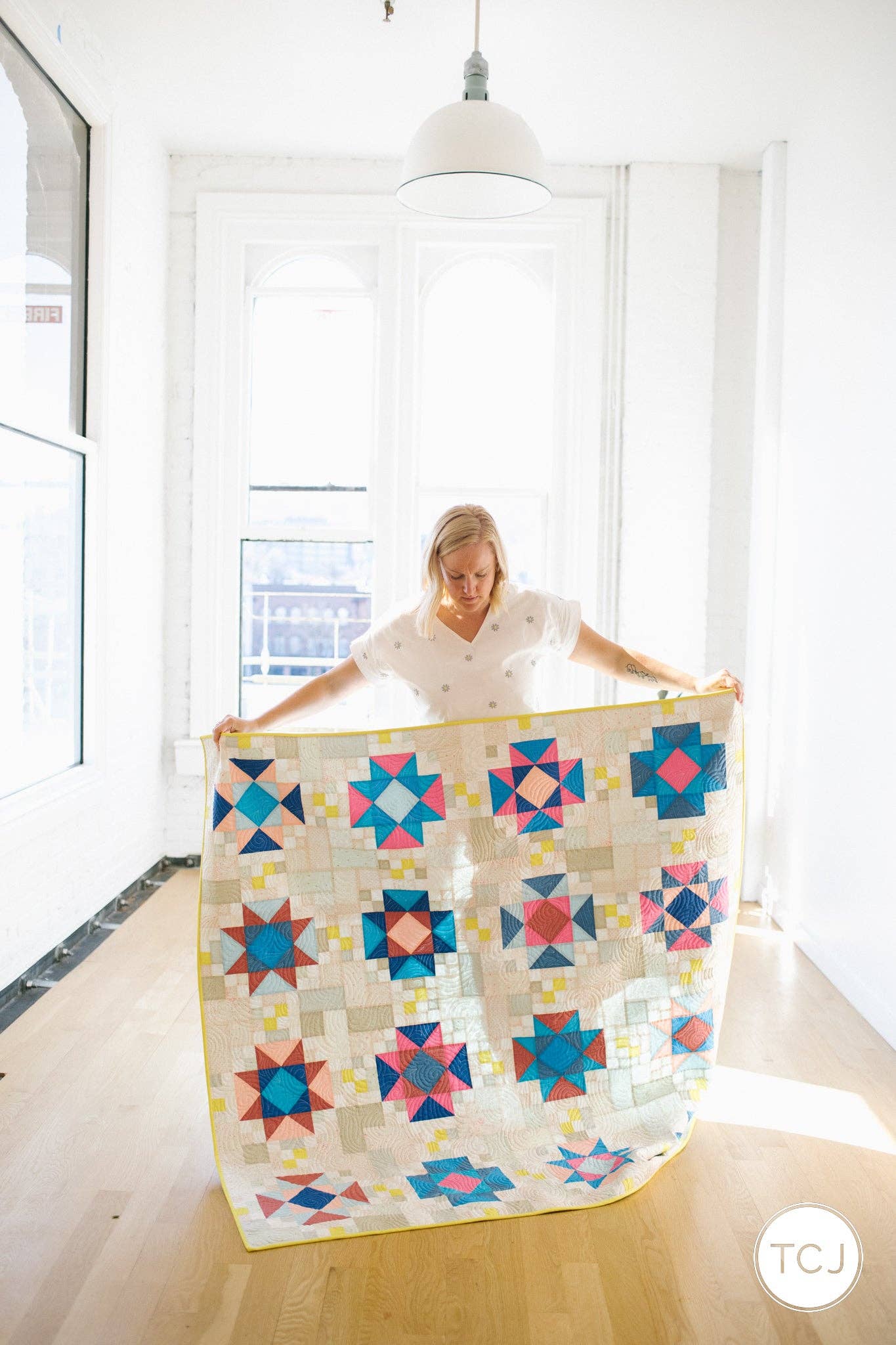 Then Came June - Wholesale Craft Sewing Kit - Champagne Quilt Pattern - Printed7