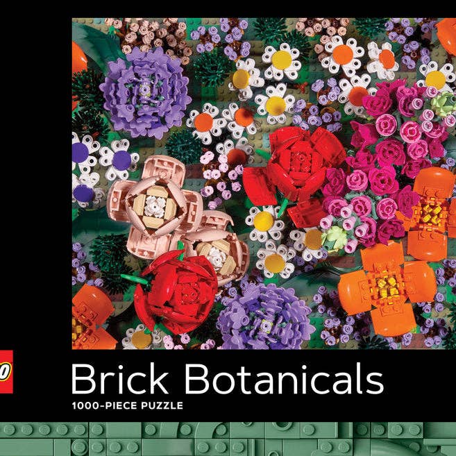 Puzzle de 1 000 pièces LEGO Brick Botanicals (Produits Jigsaw) pour la vente par Abrams & Chronicle Books