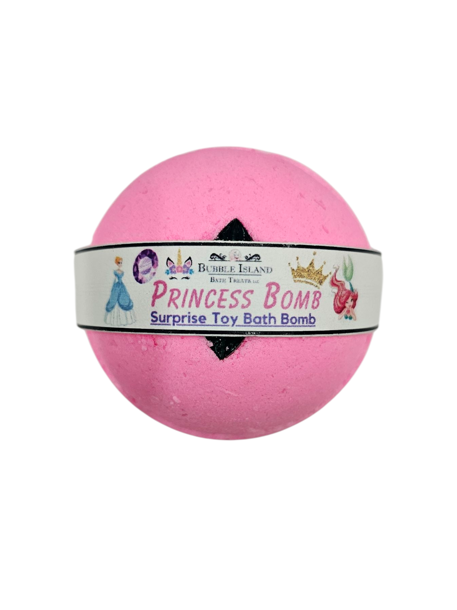 Bubble Island Bath Treats - Wholesale Bath Bomb/Fizz - Toy Surprise Bath Bomb - Princess Bomb1