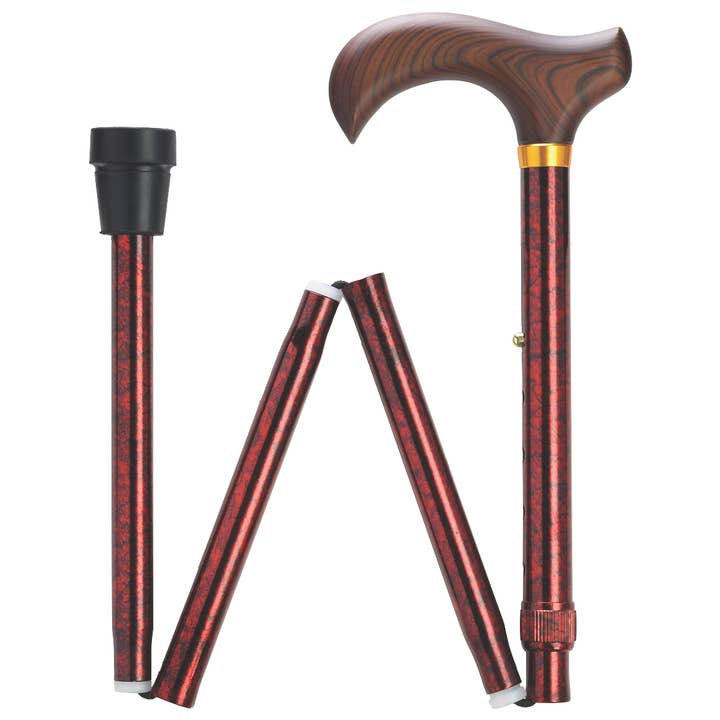 Harvy Canes - Wholesale First Aid Kit - Granite Series Folding Canes1