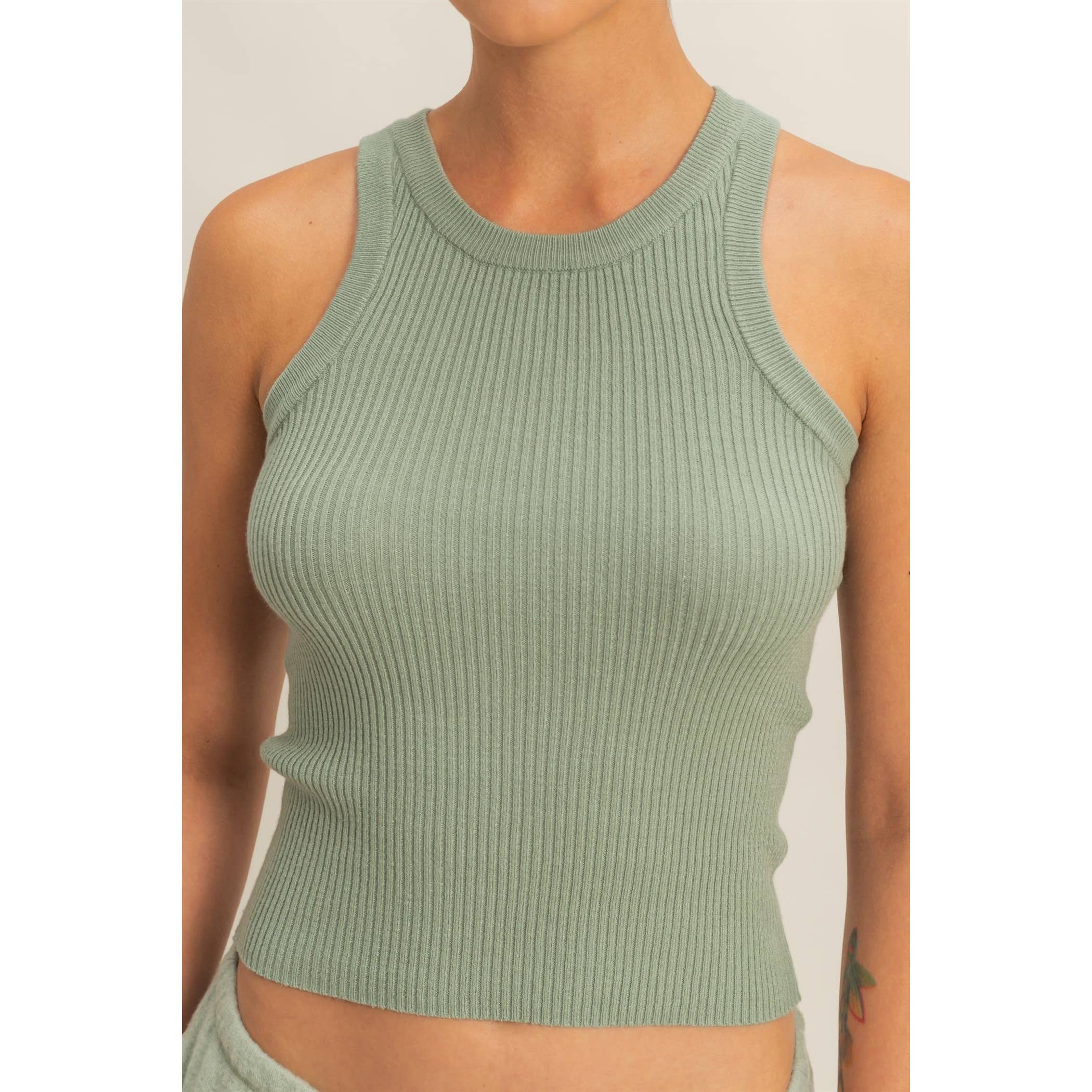 Double Zero - Wholesale Tank Top - Women's - Ribbed Knit Tank Top20