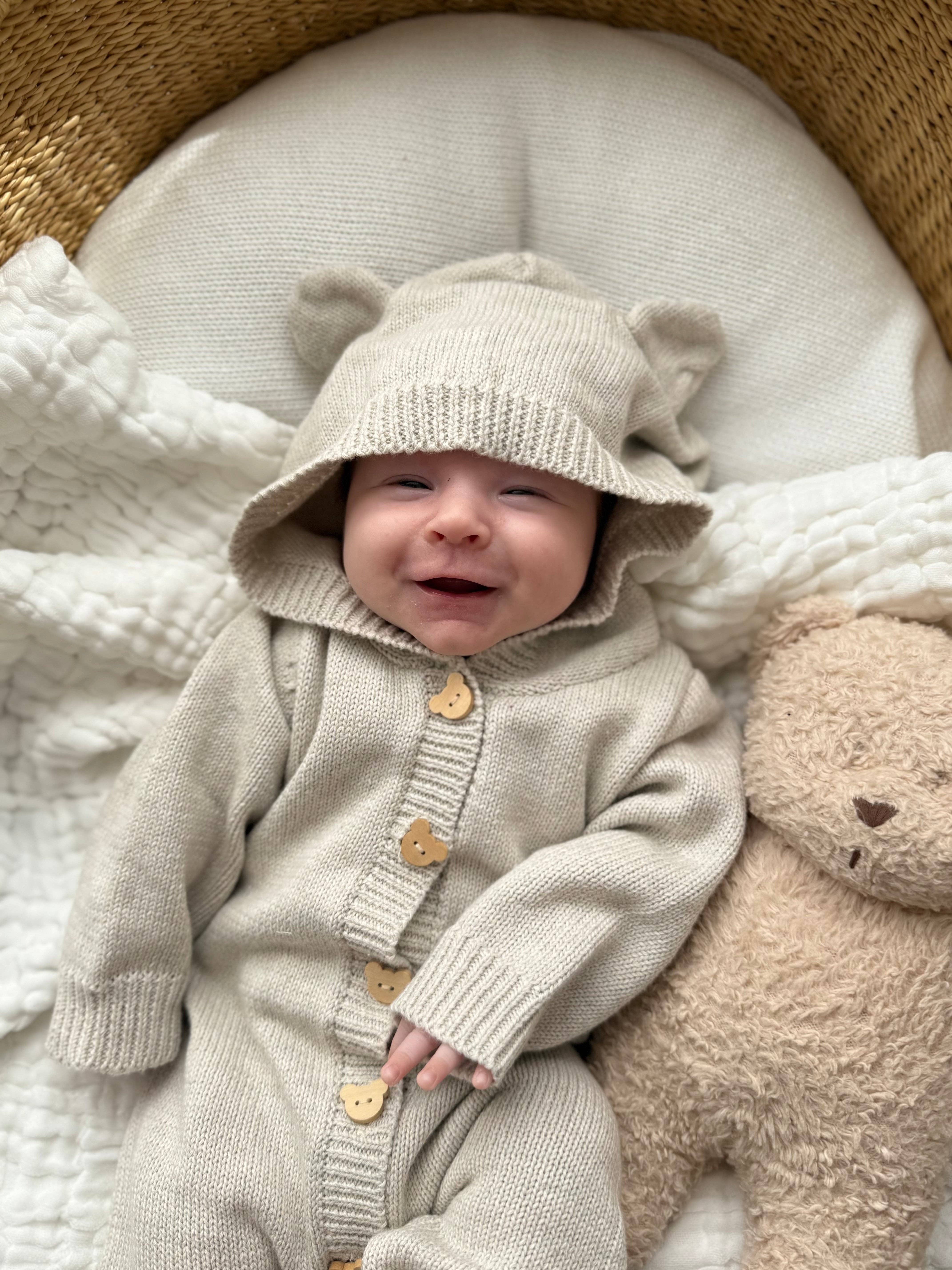 Bear Cub Jumpsuit - Natural for wholesale on Faire3