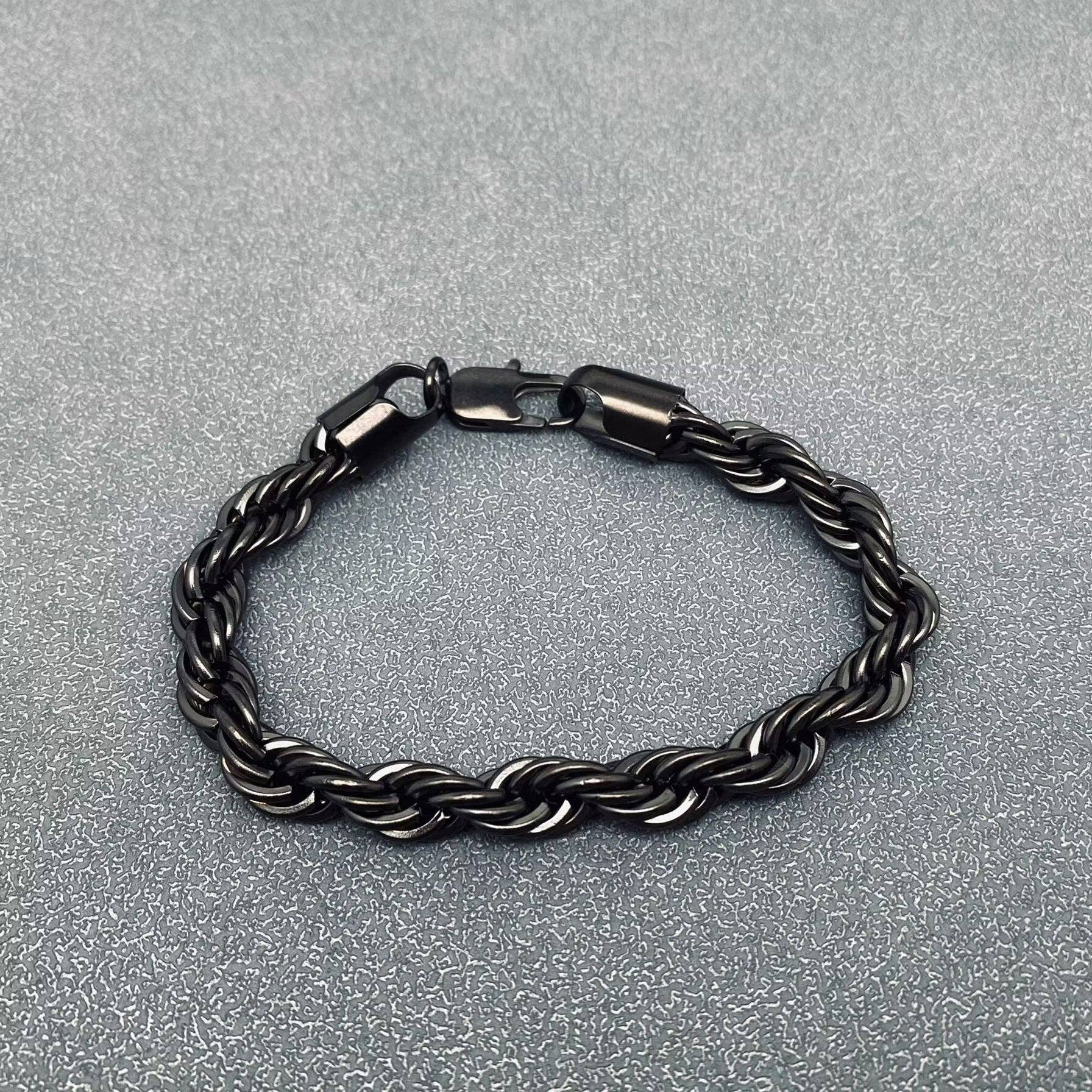 Mio Queena - Wholesale Link & Chain Bracelet - 18K Gold-plated Twist Chain Stainless Steel Bracelet - MJ/BC2