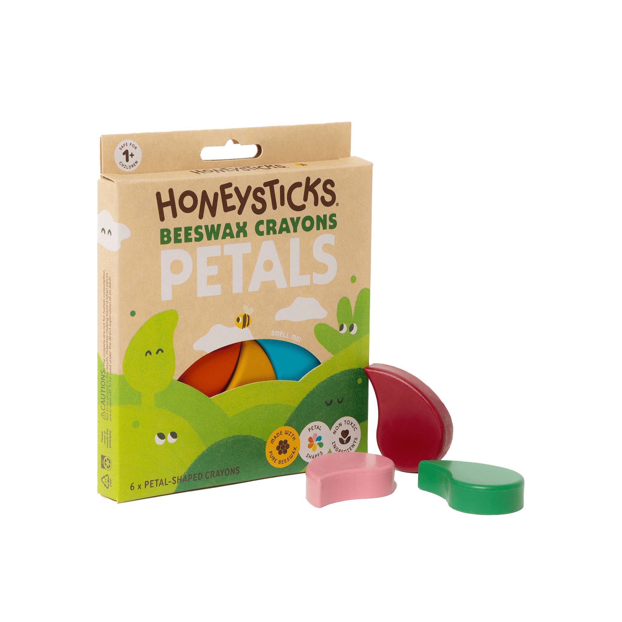 Honeysticks - Australia - Wholesale Crayons - Kids & Baby - Honeysticks Beeswax Crayons Petals 6pk