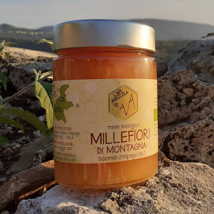ITALIENSK HONNING MILLEFIORI BJERGE Chies d’Alpago (BL) for engroshandel hos Ape Agricola