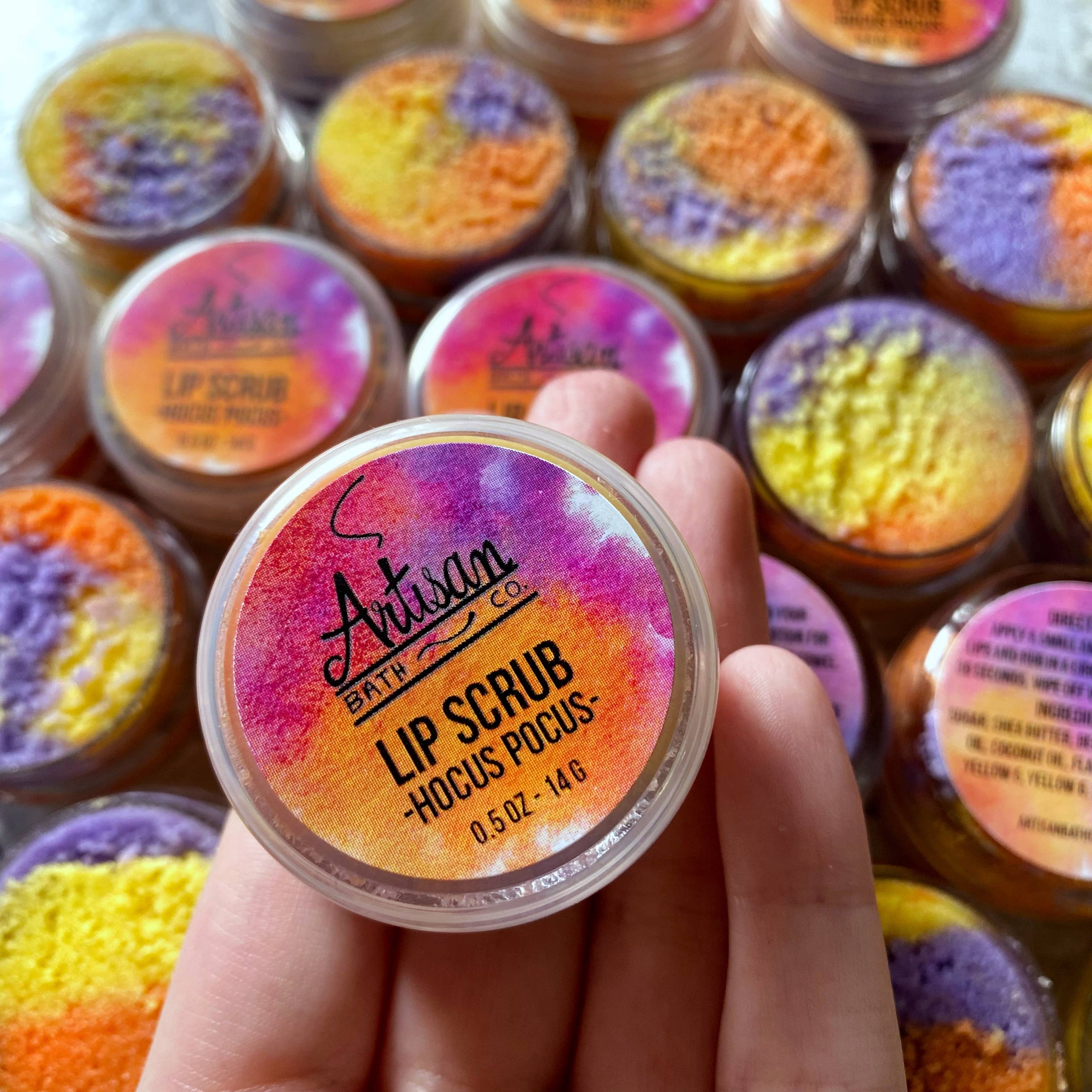 Artisan Bath Co. - Wholesale Lip Scrub/Polish - Hocus Pocus Lip Scrub1