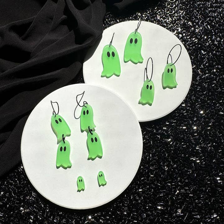 Glow in the Dark Ghosts for wholesale by The Crafted Makerie