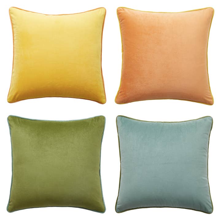 Monteverde Pillow Covers (4-Pack) - Yellow/Green for wholesale by Monday Moose
