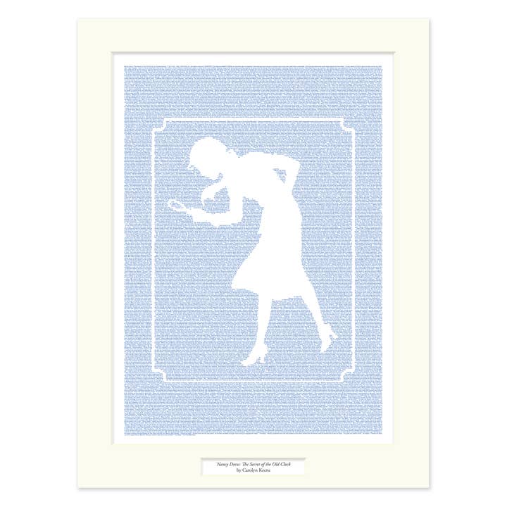 Nancy Drew: Das Geheimnis der alten Uhr Matted Print für den Großhandel von Litographs