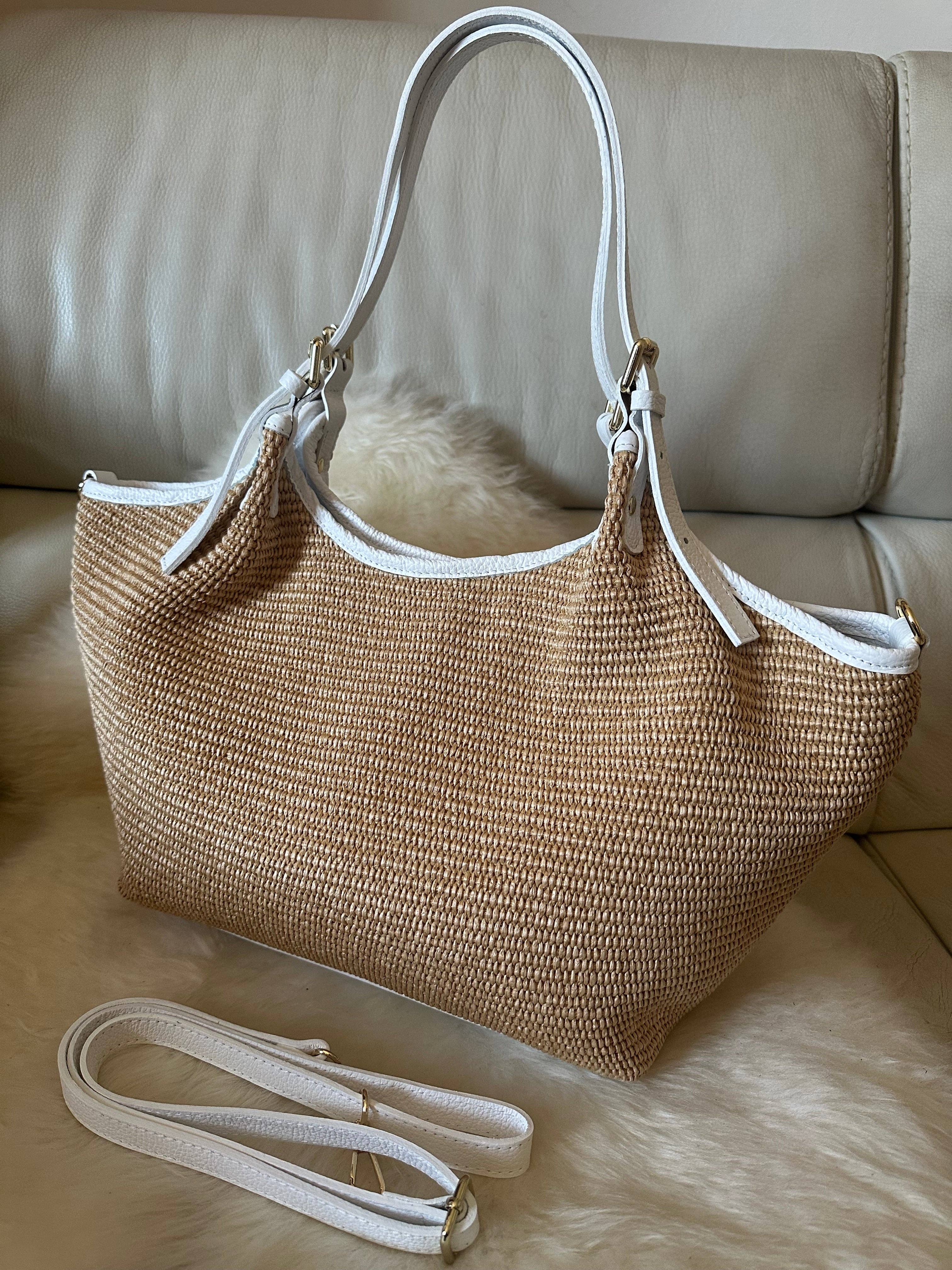 Zhade - Wholesale Shoulder Bag - Women's - THAI - raffia and genuine leather3