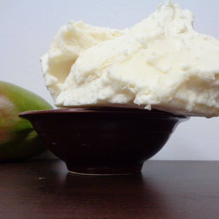 Purevine Products - Wholesale Body Balm/Butter - Raw Mango Butter Unrefined Organic Natural 100% Pure Premium Quality - Choose Size 2 Oz. To 50 Lbs.