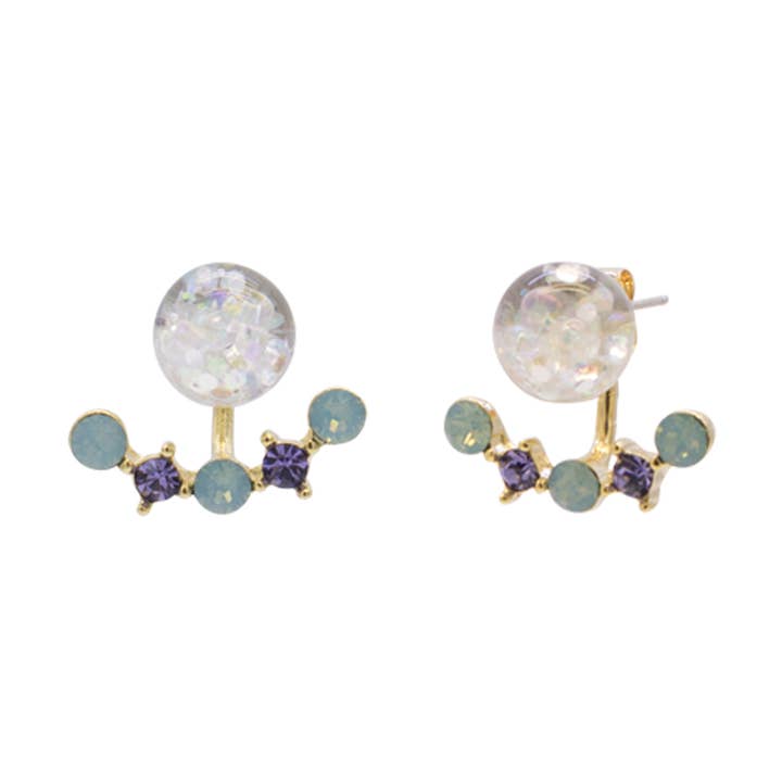 Luvly 2way Snowball Earrings for wholesale by Luvinball